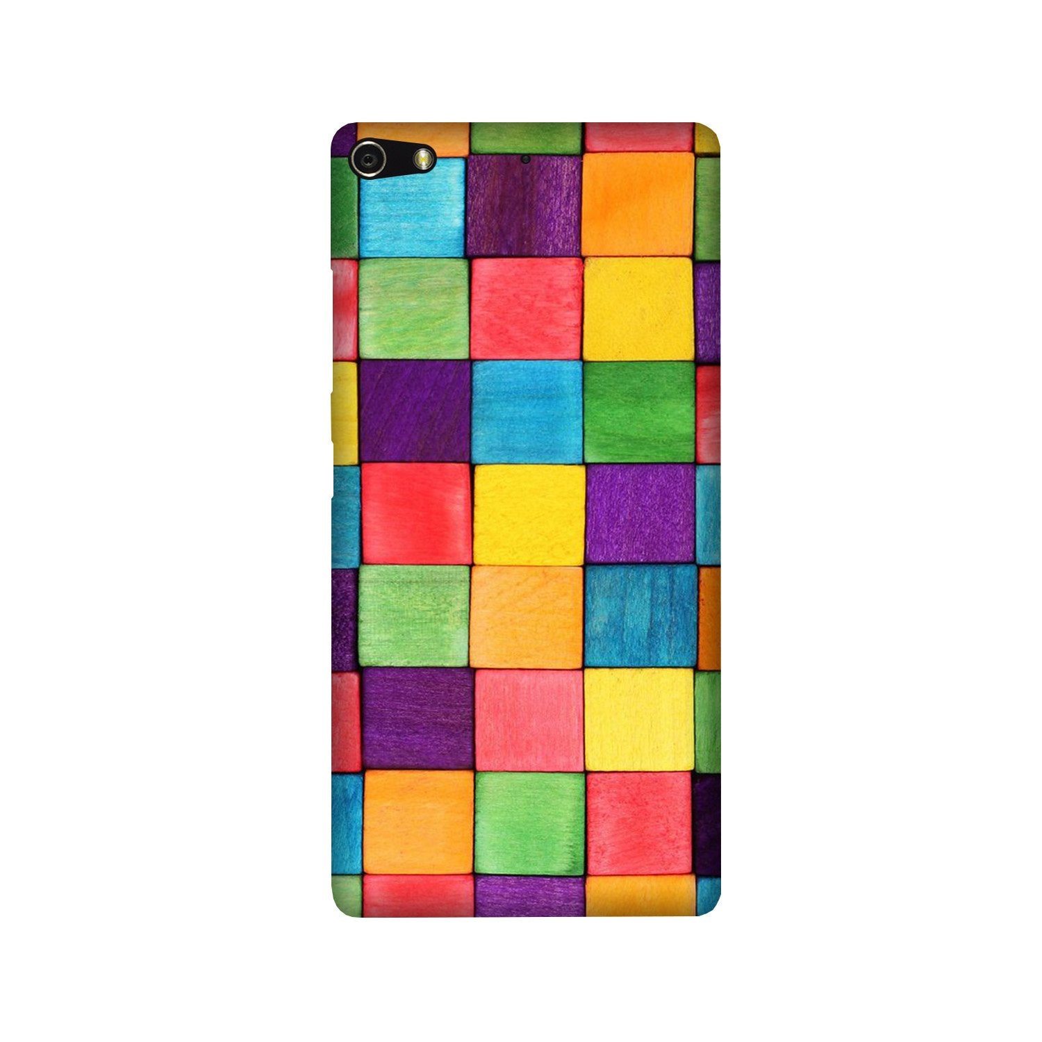 Colorful Square Mobile Back Case for Gionee Elifi S7 (Design - 218) Colorful Square Case for Gionee Elifi S7 (Design No. 218)