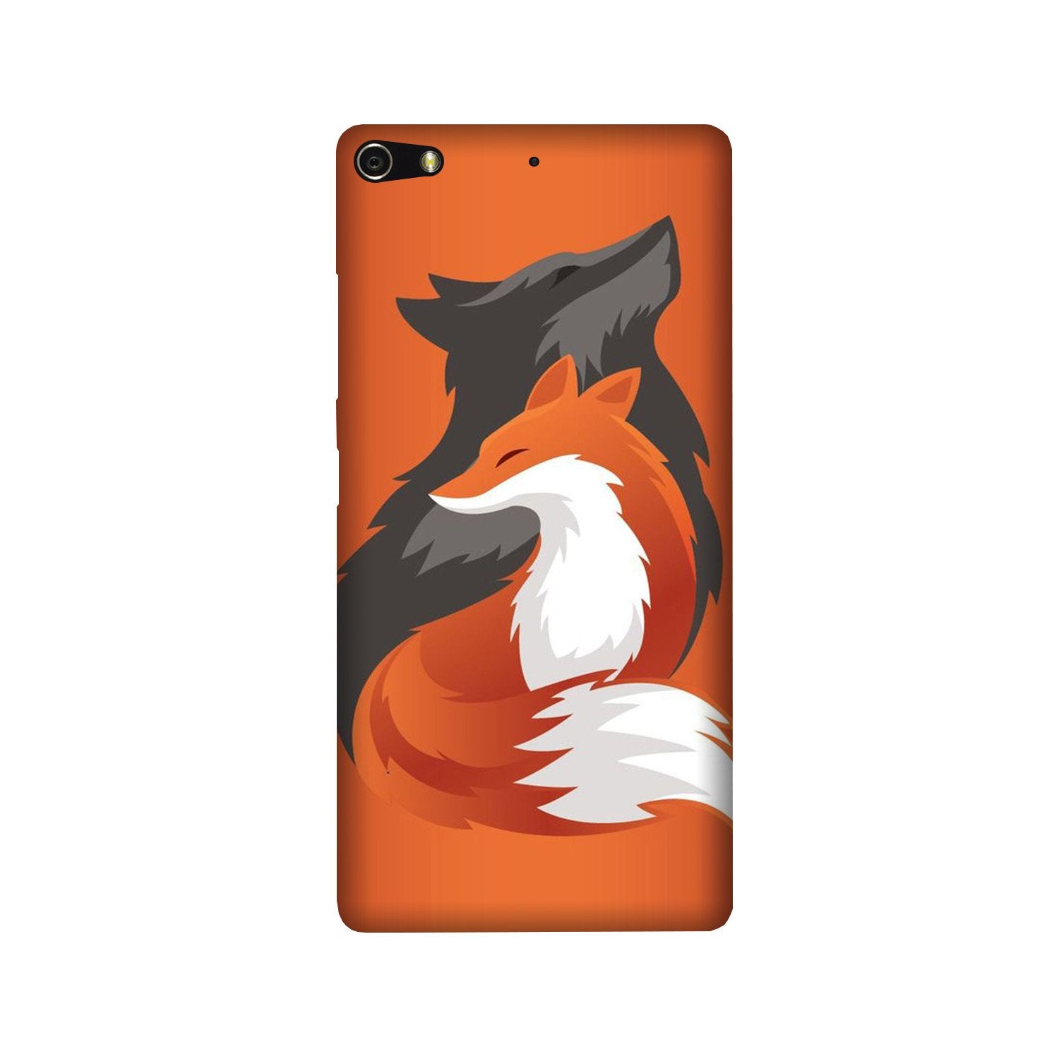 Wolf Mobile Back Case for Gionee Elifi S7 (Design - 224) Wolf Case for Gionee Elifi S7 (Design No. 224)