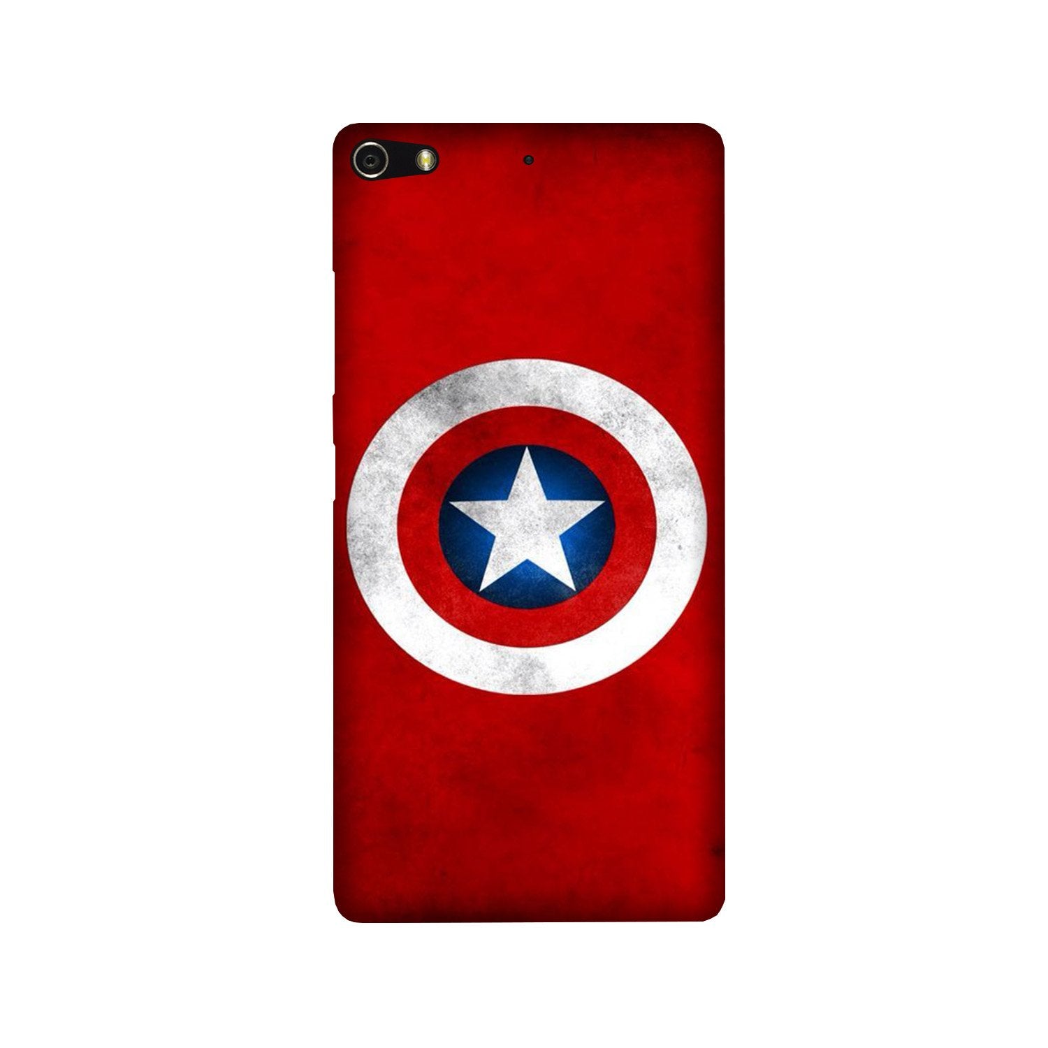 Captain America Mobile Back Case for Gionee Elifi S7 (Design - 249) Captain America Case for Gionee Elifi S7 (Design No. 249)