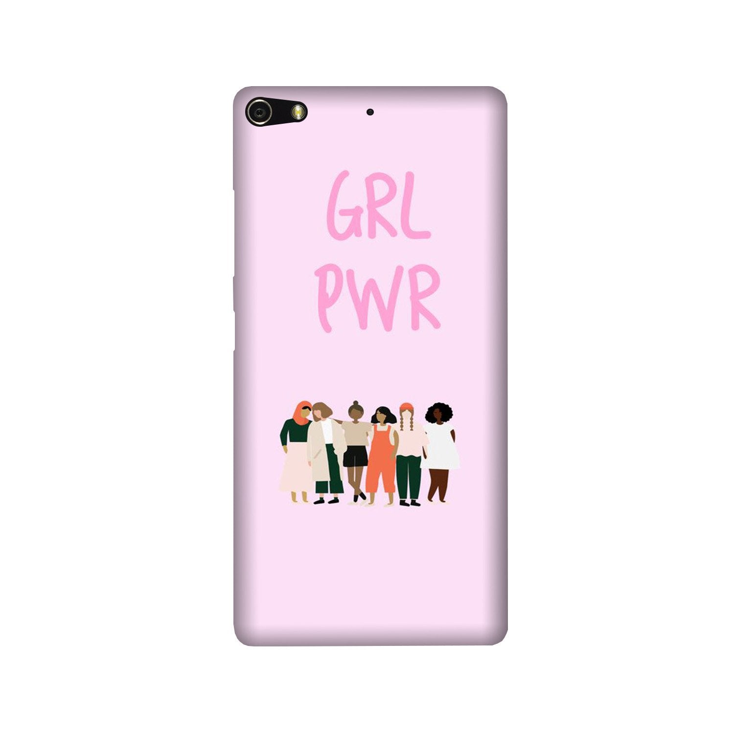 Girl Power Mobile Back Case for Gionee Elifi S7 (Design - 267) Girl Power Case for Gionee Elifi S7 (Design No. 267)
