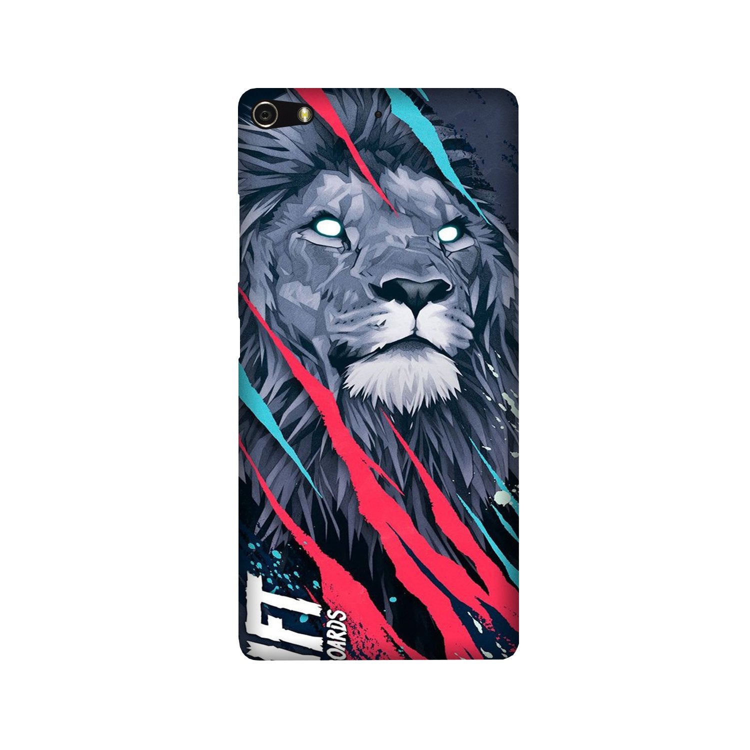 Lion Mobile Back Case for Gionee Elifi S7 (Design - 278) Lion Case for Gionee Elifi S7 (Design No. 278)