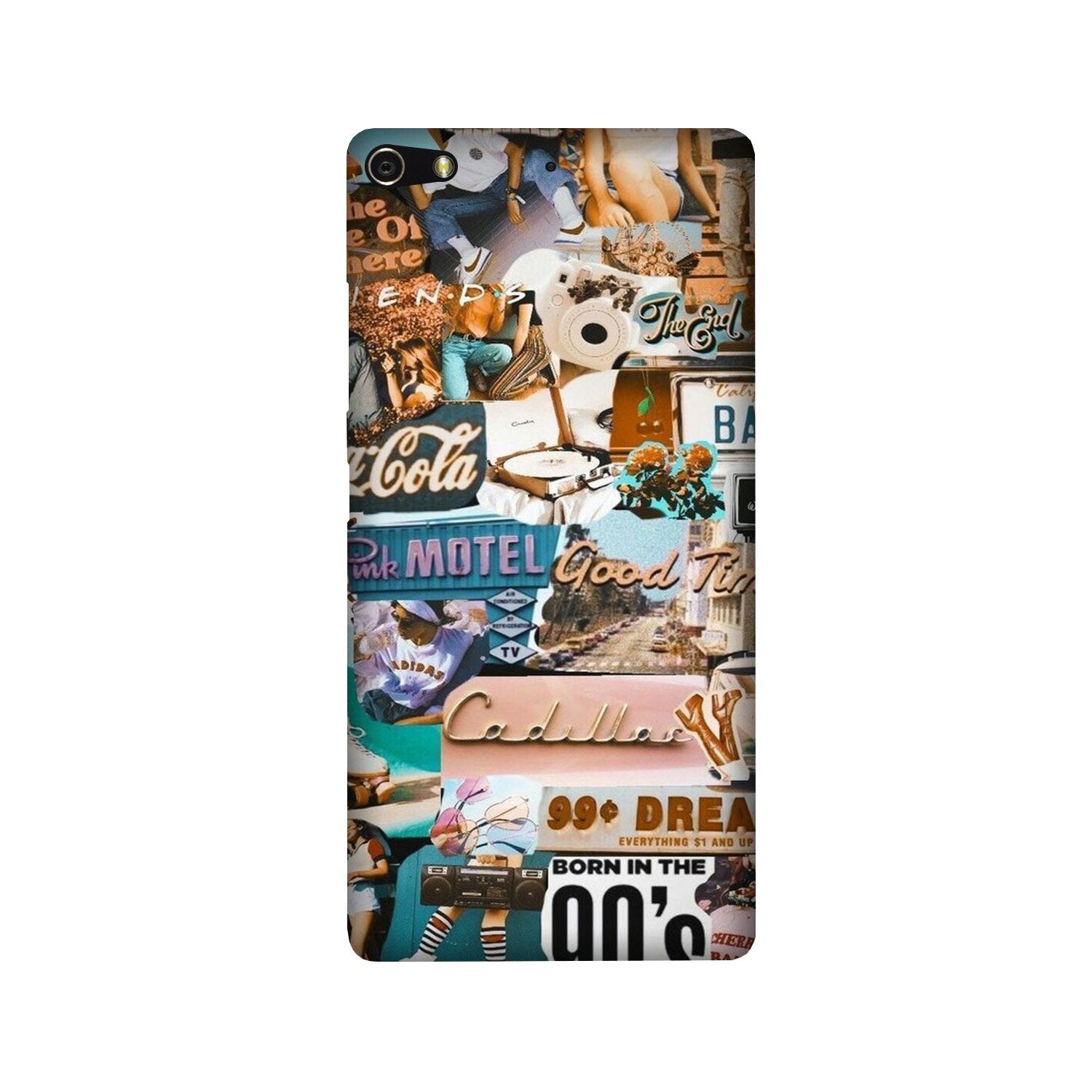 Vintage Design Mobile Back Case for Gionee Elifi S7 (Design - 284) Vintage Design Case for Gionee Elifi S7 (Design No. 284)