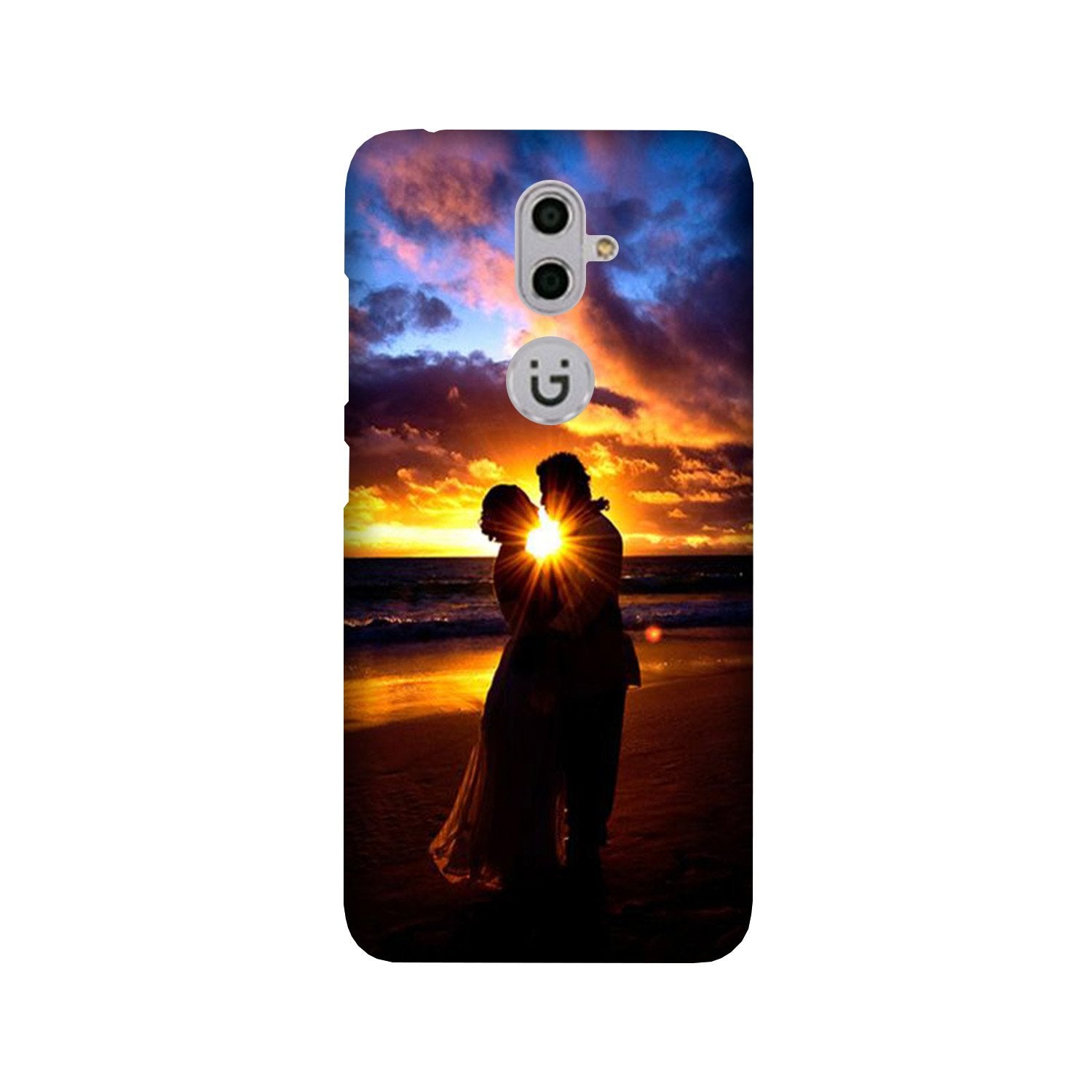 Couple Sea shore Mobile Back Case for Gionee S9 (Design - 13) Couple Sea shore Case for Gionee S9
