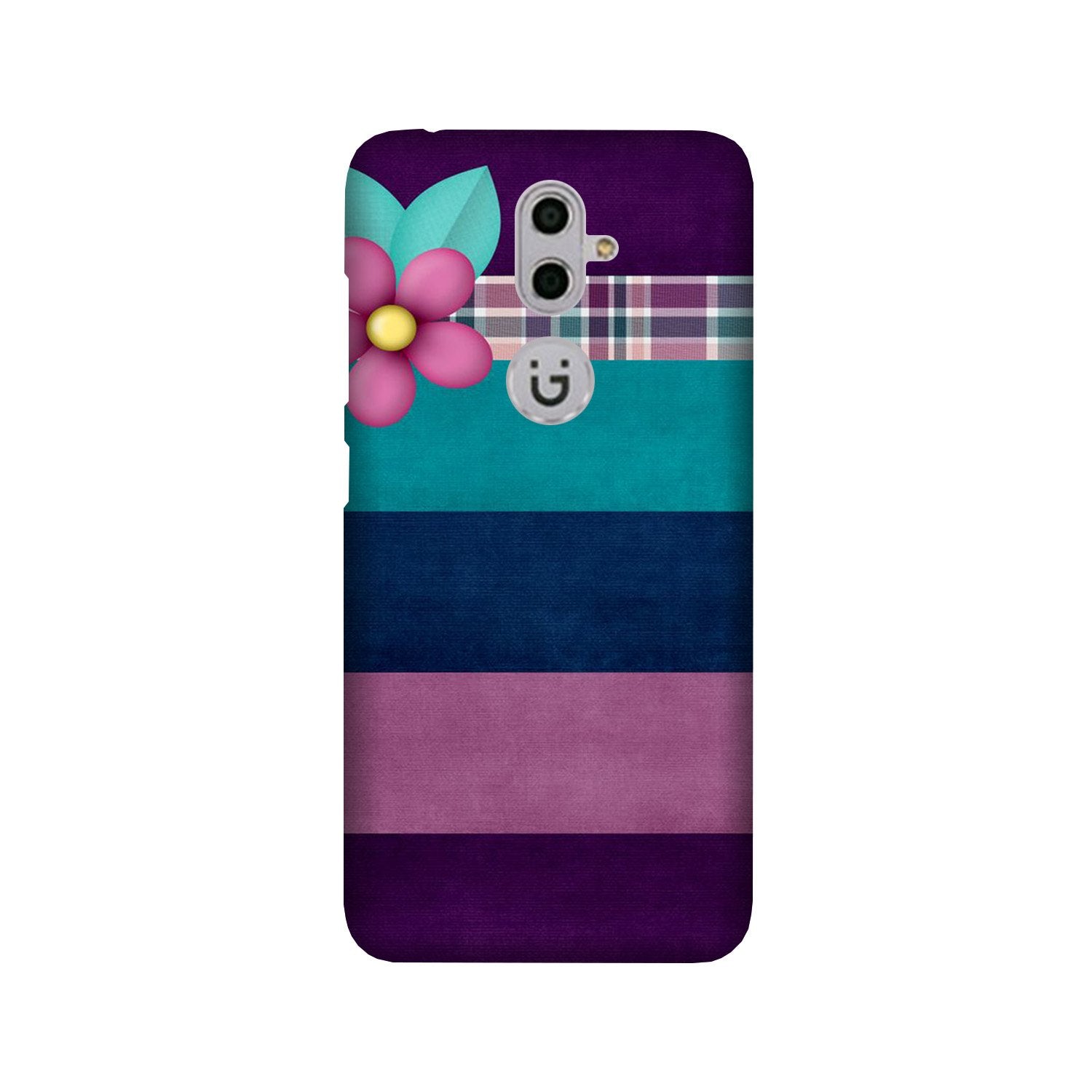Purple Blue Mobile Back Case for Gionee S9 (Design - 37) Purple Blue Case for Gionee S9