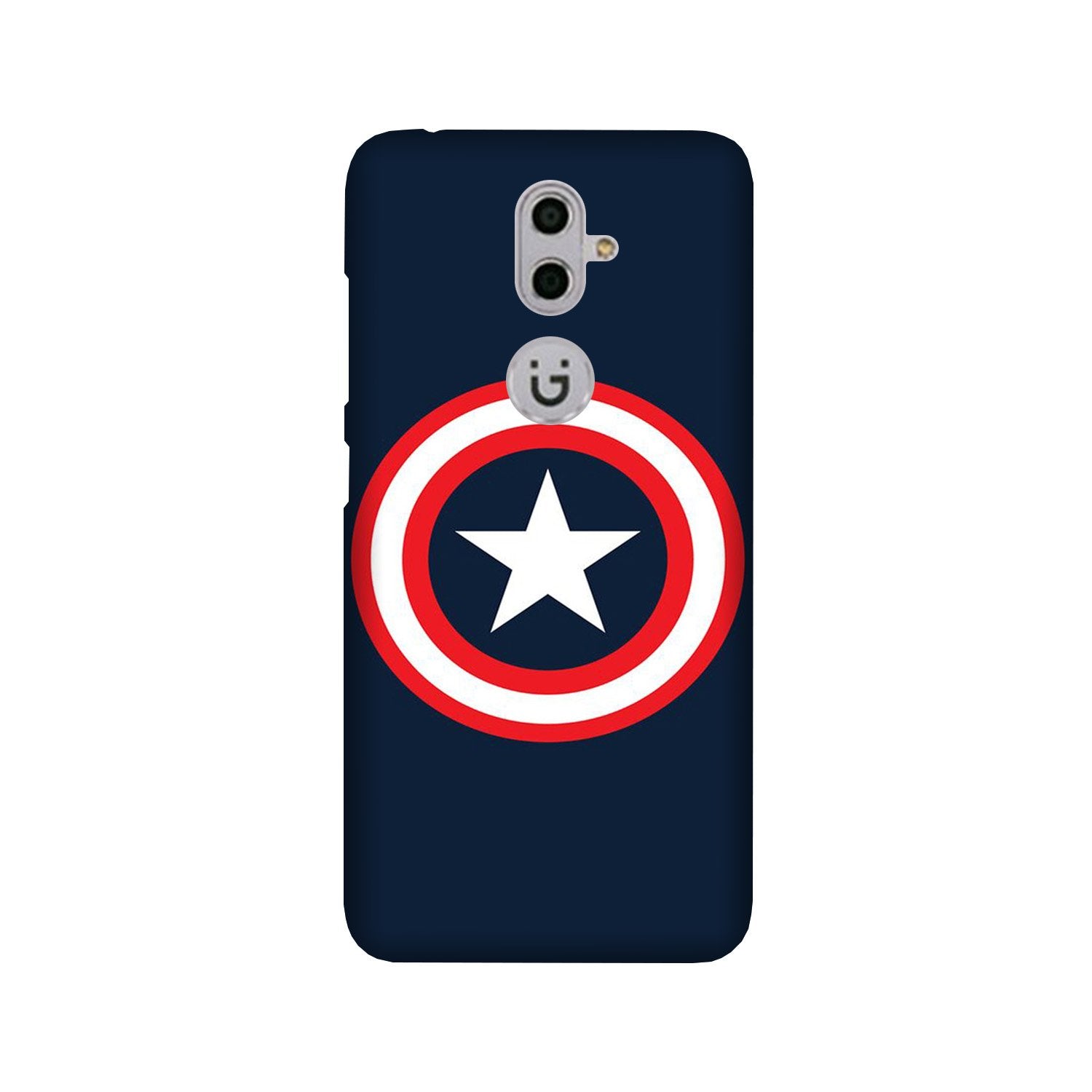 Captain America Mobile Back Case for Gionee S9 (Design - 42) Captain America Case for Gionee S9