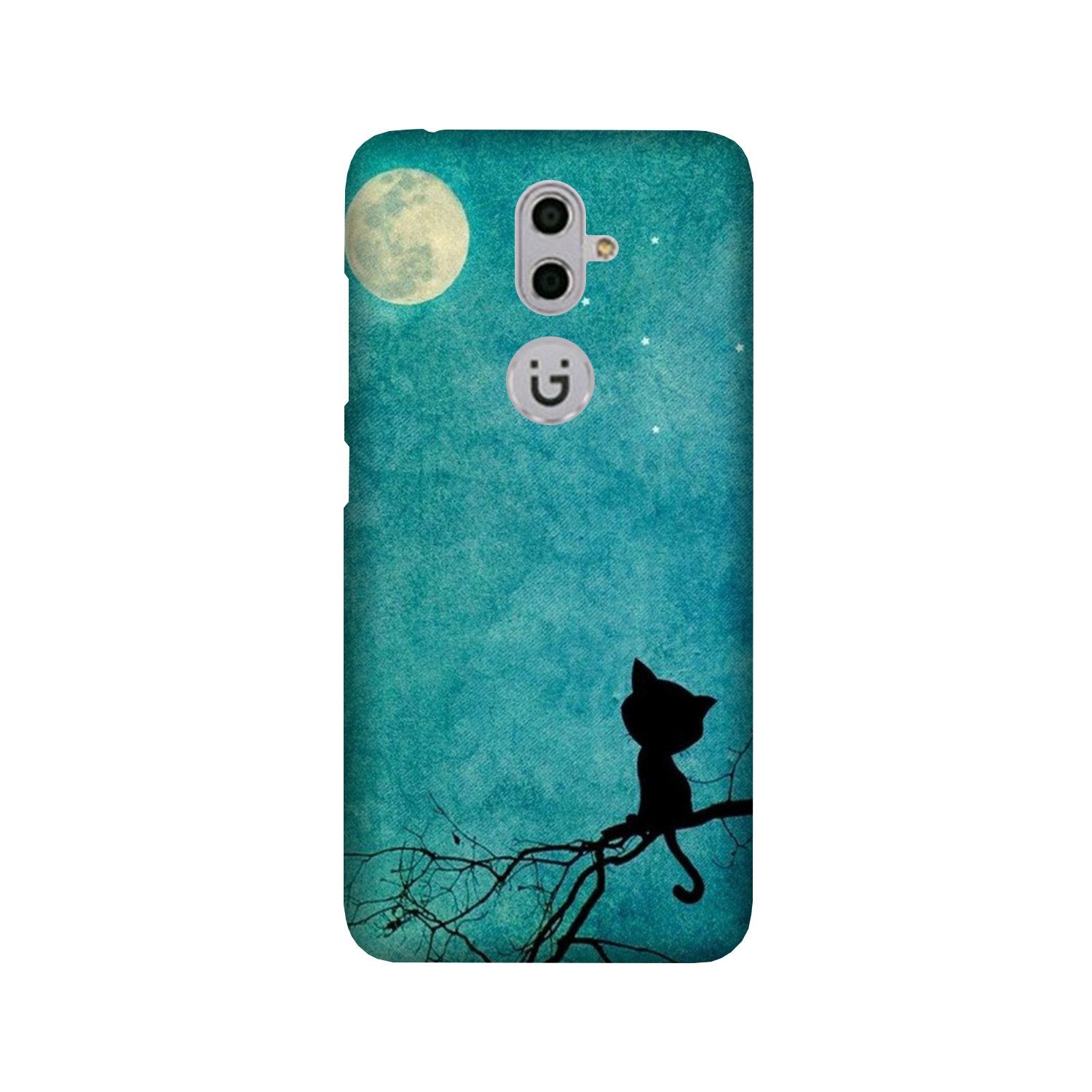 Moon cat Mobile Back Case for Gionee S9 (Design - 70) Moon cat Case for Gionee S9