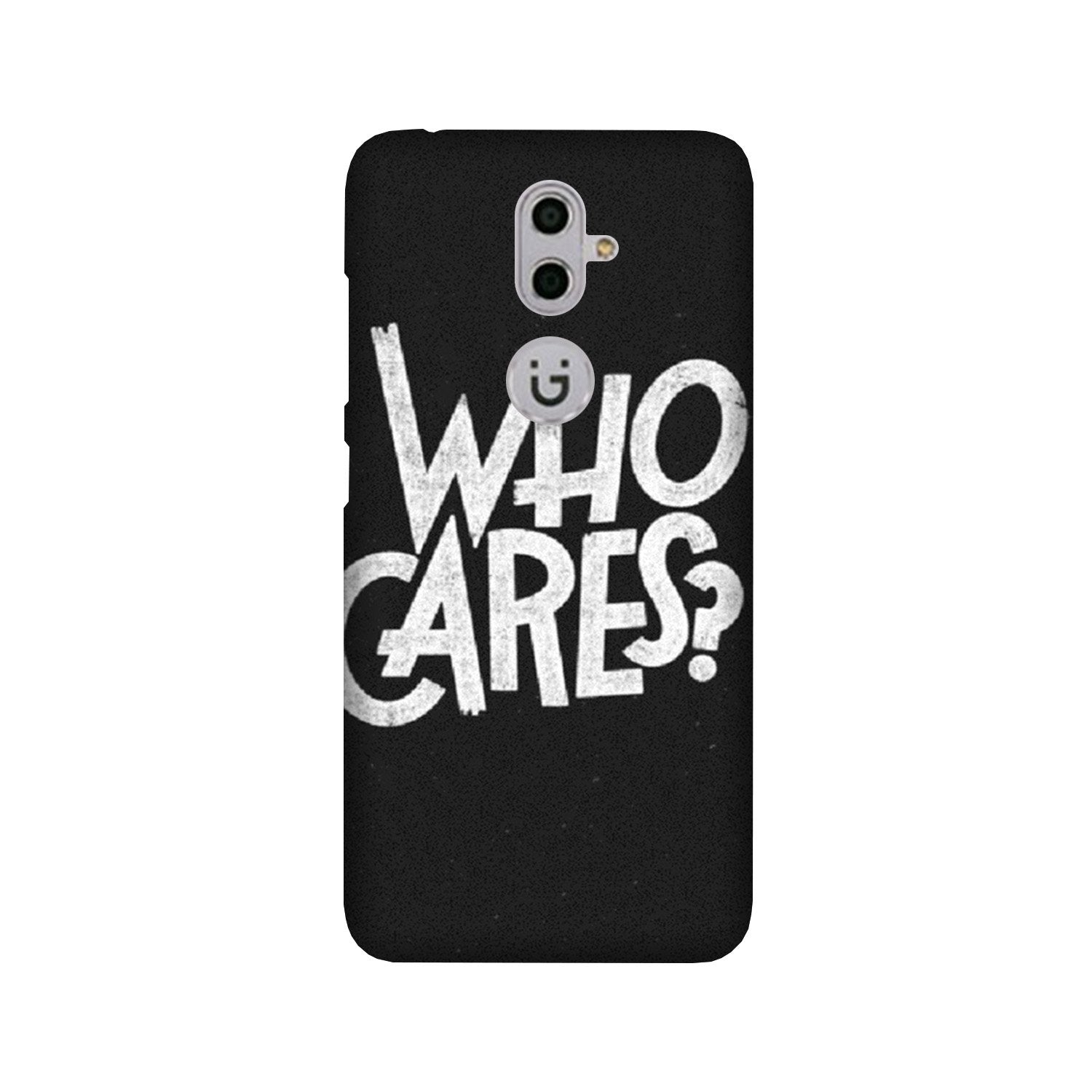 Who Cares Mobile Back Case for Gionee S9 (Design - 94) Who Cares Case for Gionee S9