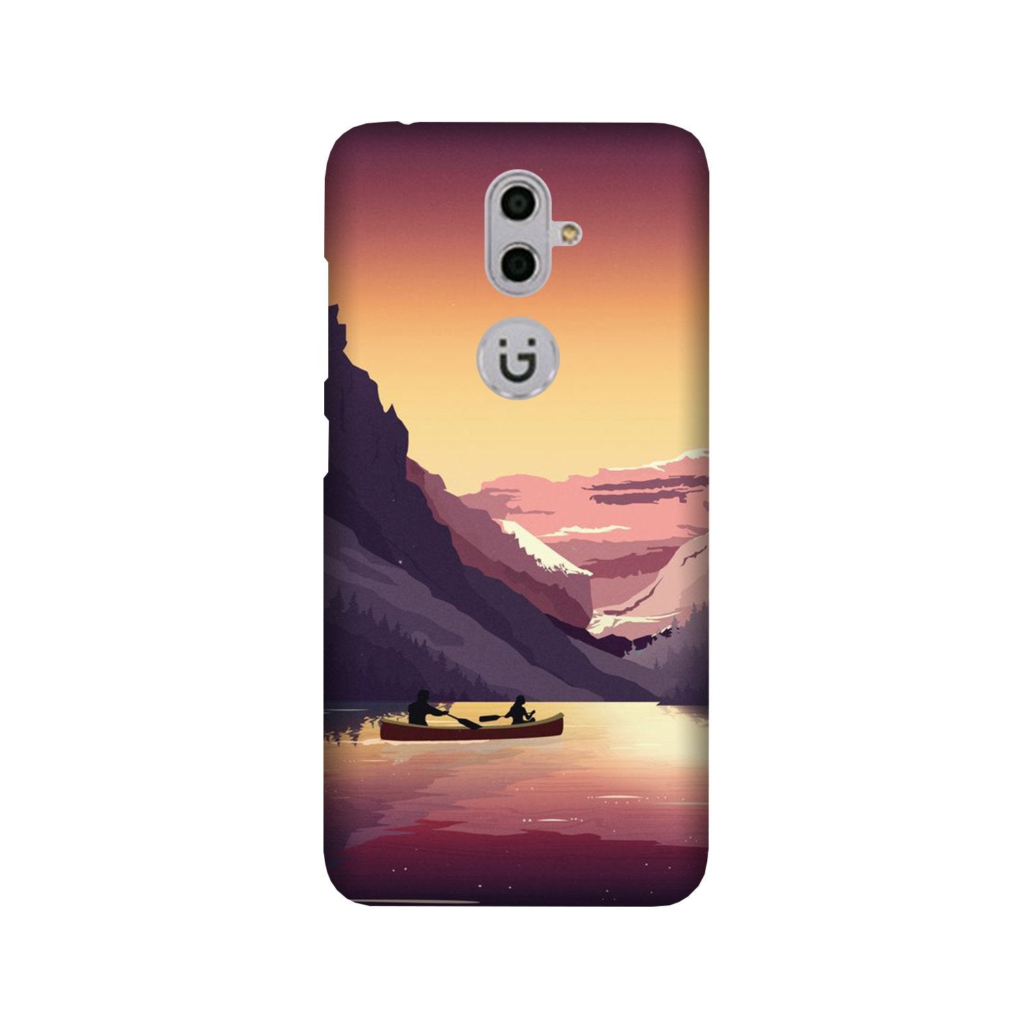 Mountains Boat Mobile Back Case for Gionee S9 (Design - 181) Mountains Boat Case for Gionee S9 (Design - 181)