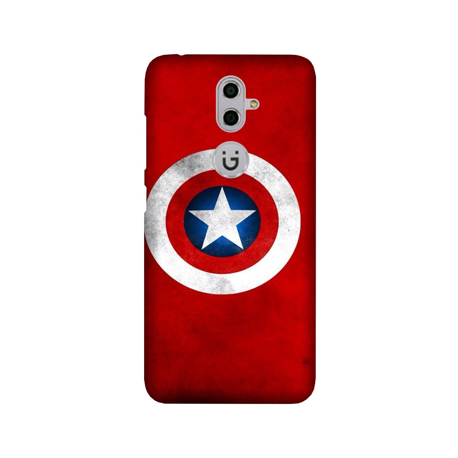 Captain America Mobile Back Case for Gionee S9 (Design - 249) Captain America Case for Gionee S9 (Design No. 249)