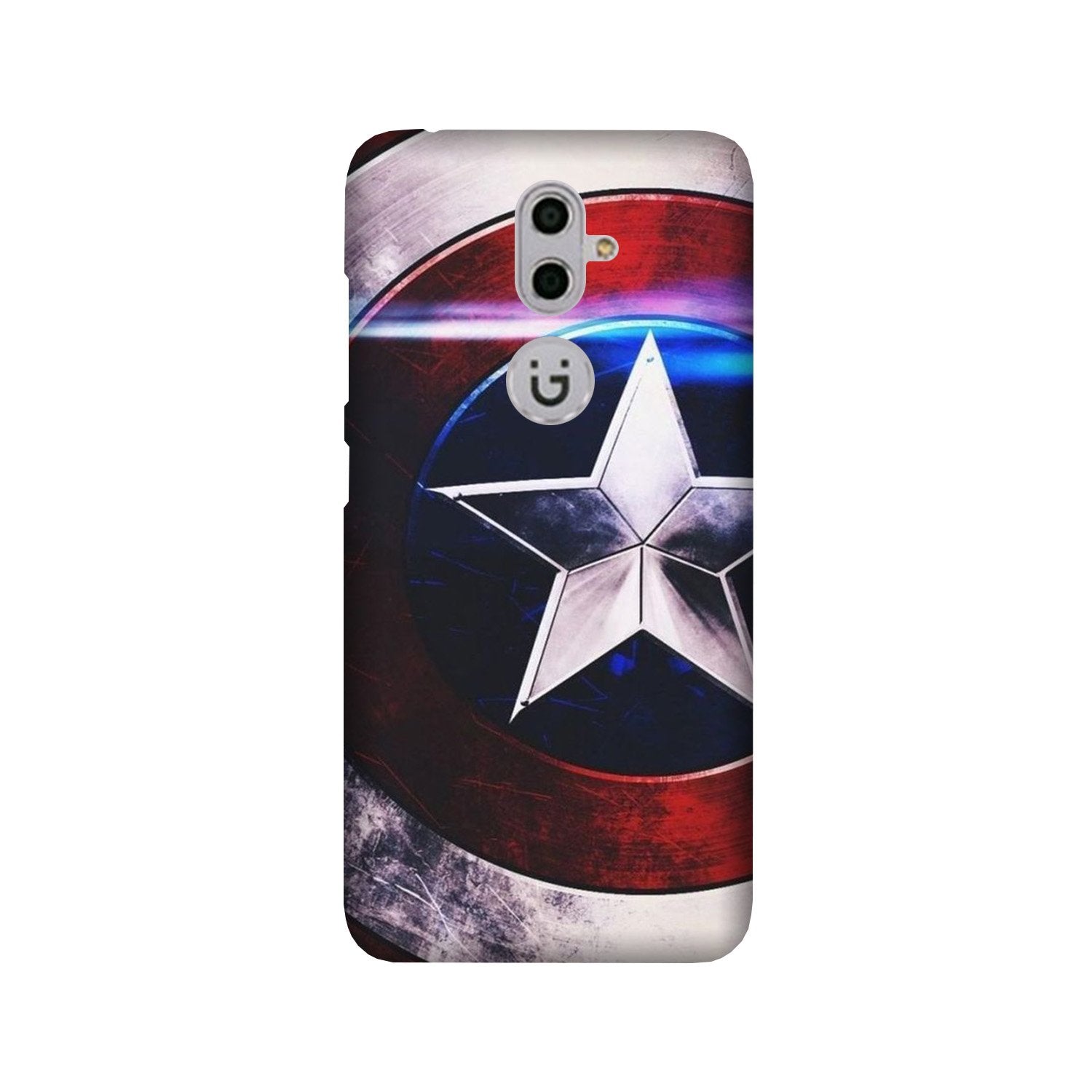 Captain America Shield Mobile Back Case for Gionee S9 (Design - 250) Captain America Shield Case for Gionee S9 (Design No. 250)