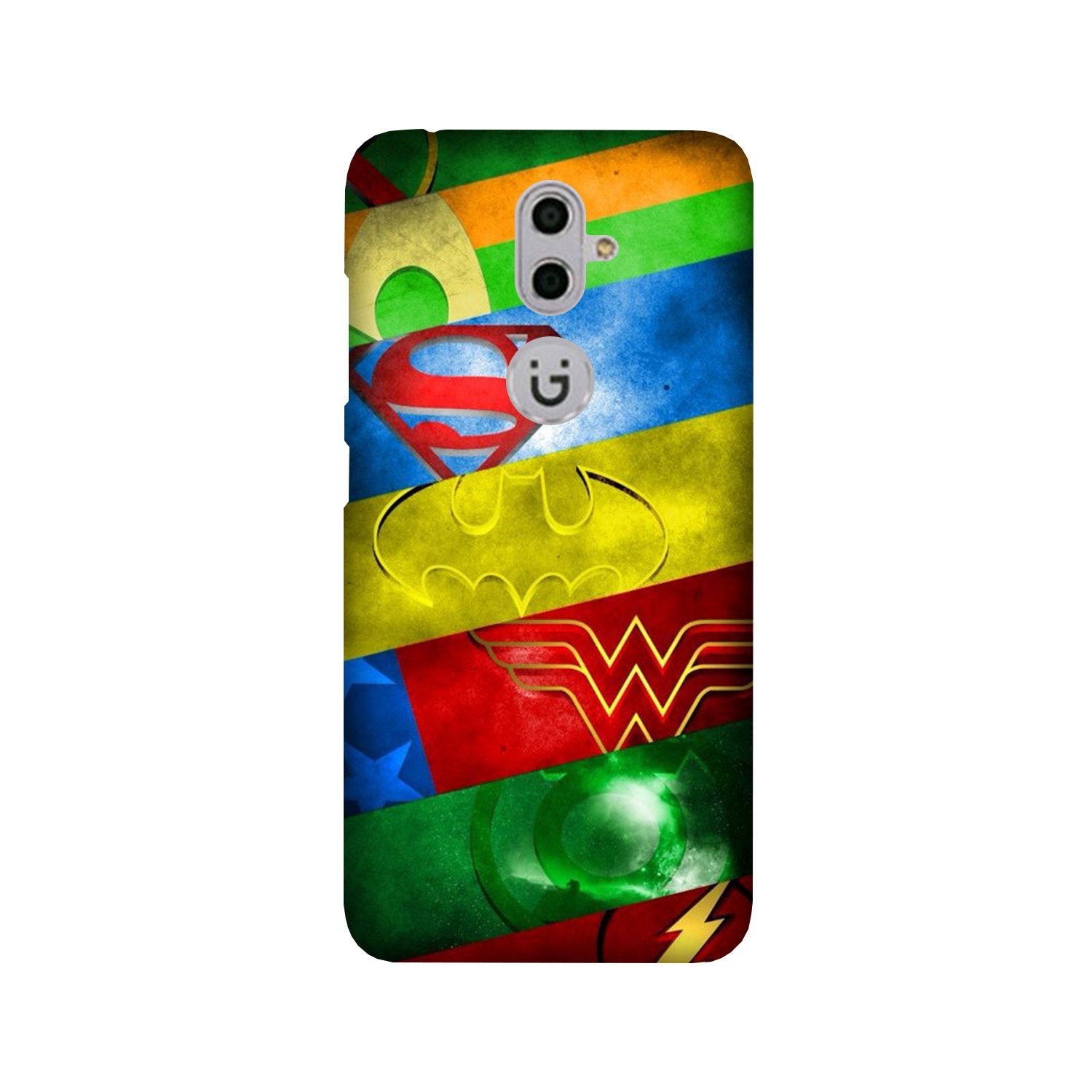 Superheros Logo Mobile Back Case for Gionee S9 (Design - 251) Superheros Logo Case for Gionee S9 (Design No. 251)
