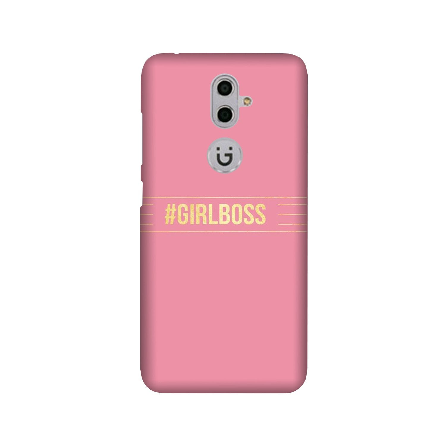 Girl Boss Pink Mobile Back Case for Gionee S9 (Design - 263) Girl Boss Pink Case for Gionee S9 (Design No. 263)