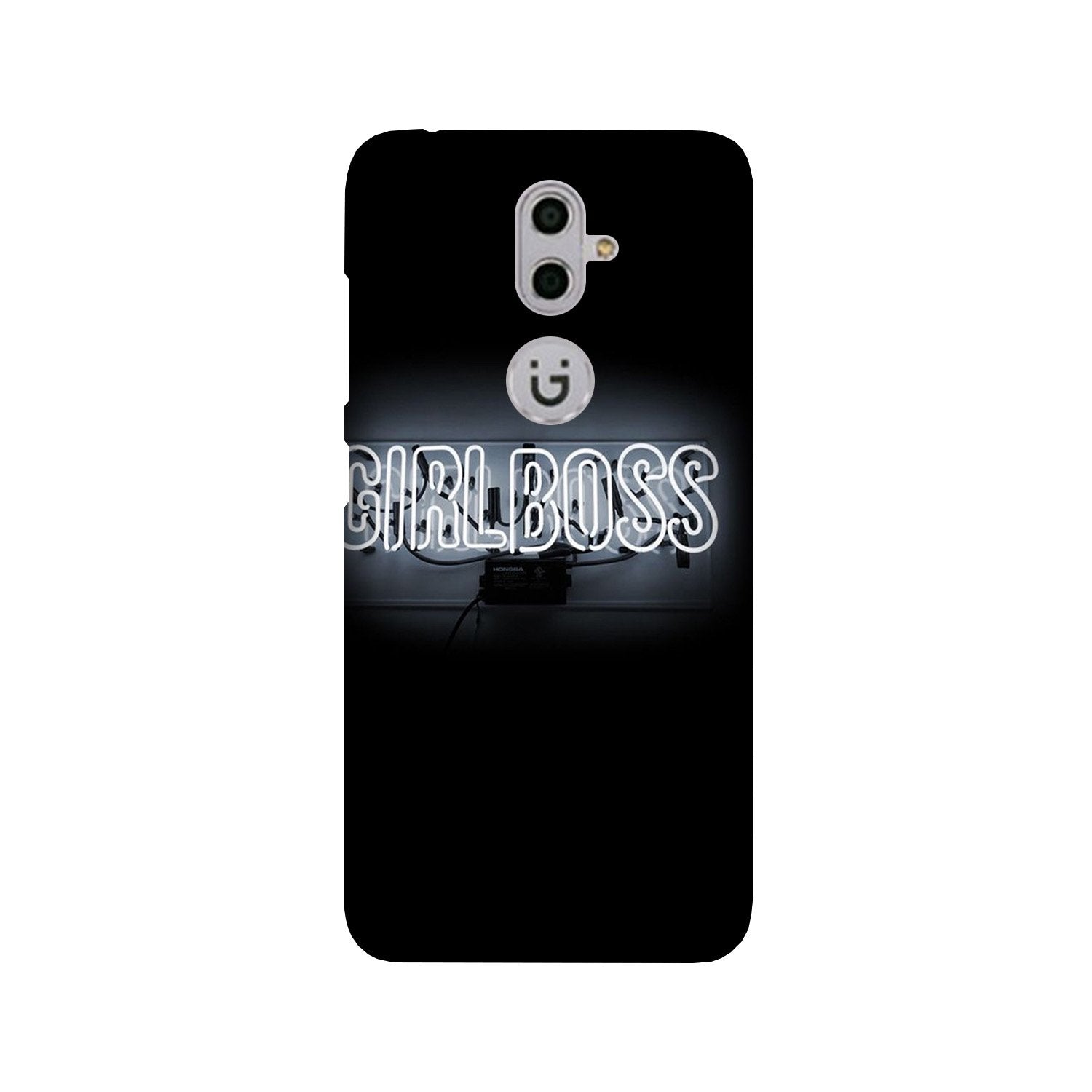 Girl Boss Black Mobile Back Case for Gionee S9 (Design - 268) Girl Boss Black Case for Gionee S9 (Design No. 268)
