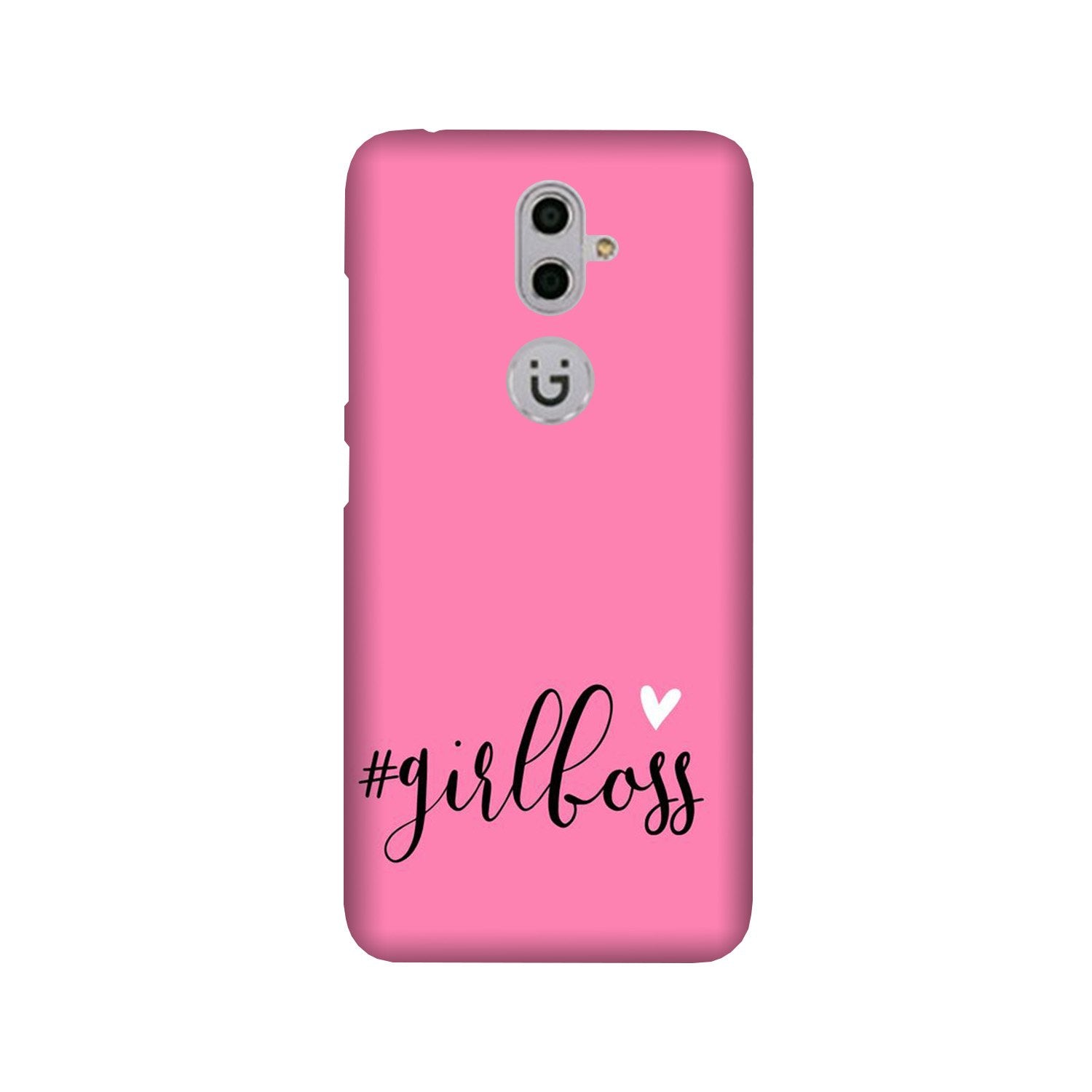 Girl Boss Pink Mobile Back Case for Gionee S9 (Design - 269) Girl Boss Pink Case for Gionee S9 (Design No. 269)