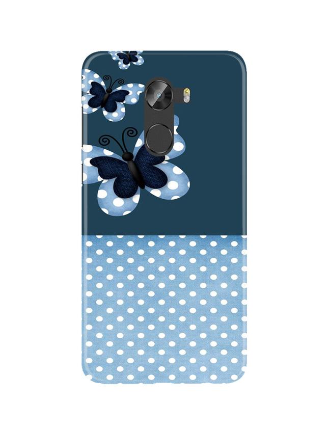 White dots Butterfly Mobile Back Case for Gionee X1 / X1s (Design - 31) White dots Butterfly Case for Gionee X1 / X1s