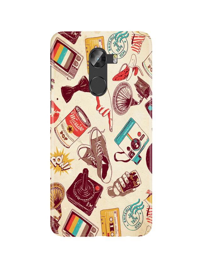 Vintage Mobile Back Case for Gionee X1 / X1s (Design - 35) Vintage Case for Gionee X1 / X1s