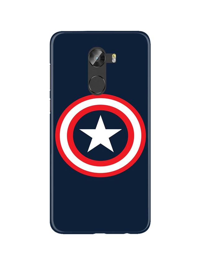 Captain America Mobile Back Case for Gionee X1 / X1s (Design - 42) Captain America Case for Gionee X1 / X1s