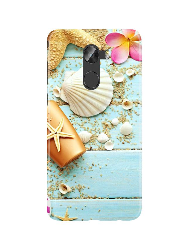 Sea Shells Mobile Back Case for Gionee X1 / X1s (Design - 63) Sea Shells Case for Gionee X1 / X1s
