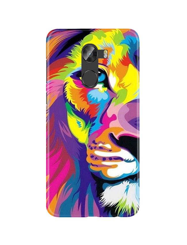 Colorful Lion Mobile Back Case for Gionee X1 / X1s (Design - 110) Colorful Lion Case for Gionee X1 / X1s (Design - 110)