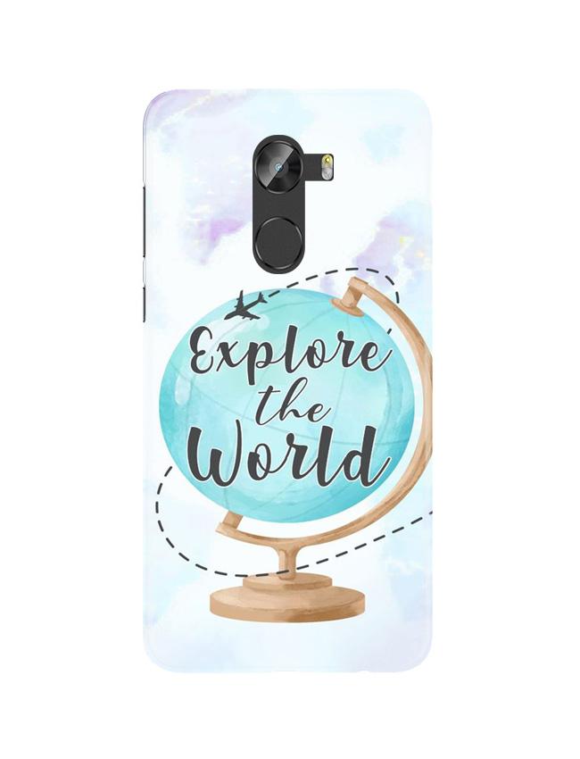 Explore the World Mobile Back Case for Gionee X1 / X1s (Design - 207) Explore the World Case for Gionee X1 / X1s (Design No. 207)