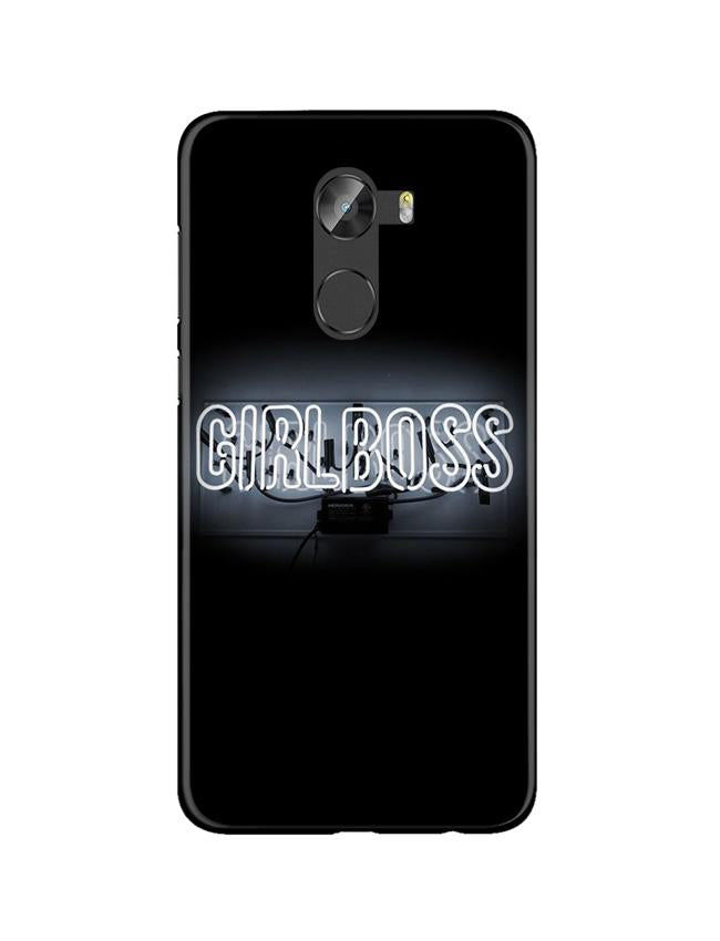 Girl Boss Black Mobile Back Case for Gionee X1 / X1s (Design - 268) Girl Boss Black Case for Gionee X1 / X1s (Design No. 268)