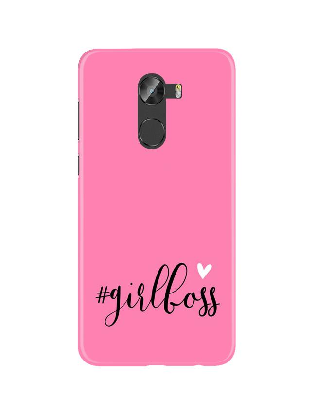 Girl Boss Pink Mobile Back Case for Gionee X1 / X1s (Design - 269) Girl Boss Pink Case for Gionee X1 / X1s (Design No. 269)