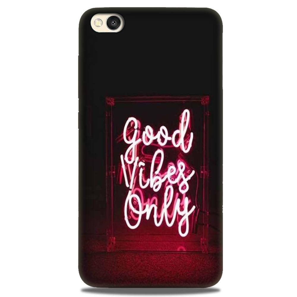 Good Vibes Only Mobile Back Case for Redmi Go (Design - 354) Good Vibes Only Mobile Back Case for Redmi Go (Design - 354)
