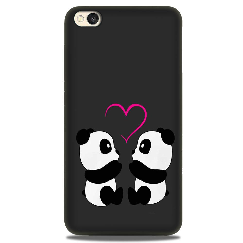 Panda Love Mobile Back Case for Redmi Go (Design - 398) Panda Love Mobile Back Case for Redmi Go (Design - 398)