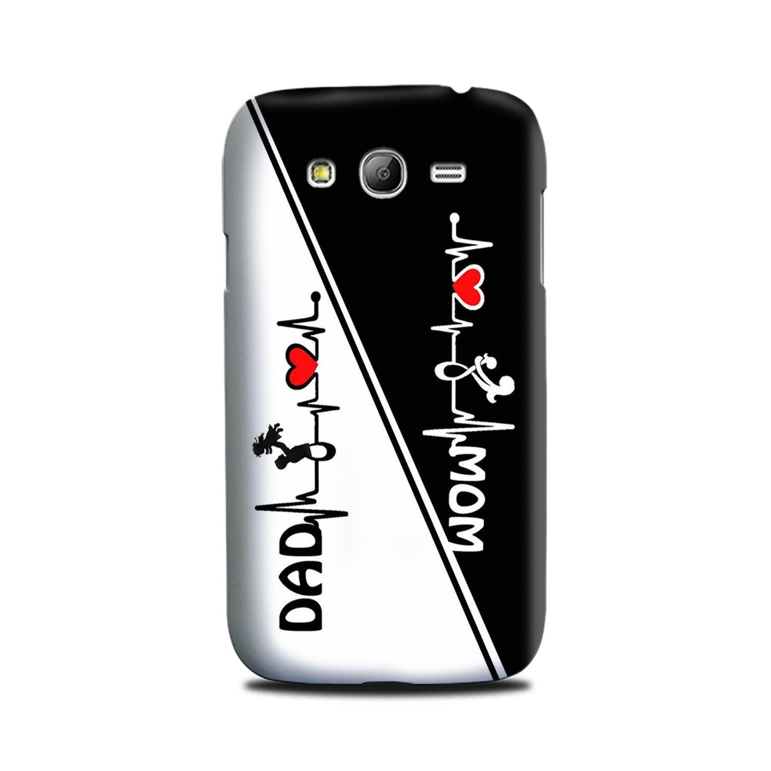 Love Mom Dad Mobile Back Case for Galaxy Grand Max (Design - 385) Love Mom Dad Mobile Back Case for Galaxy Grand Max (Design - 385)