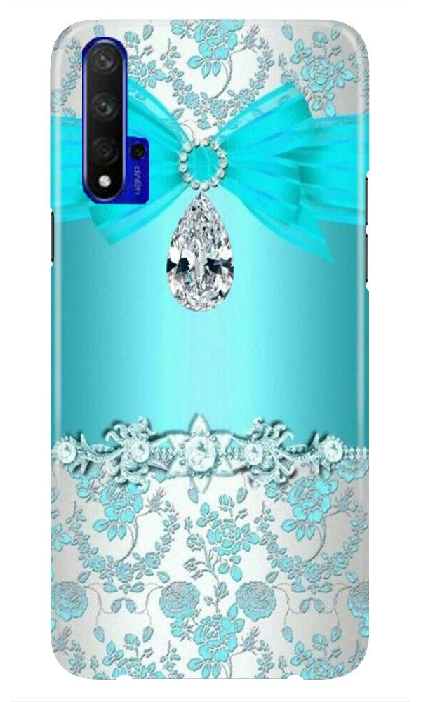 Shinny Blue Background Case for Huawei Honor 20 Shinny Blue Background Case for Huawei Honor 20