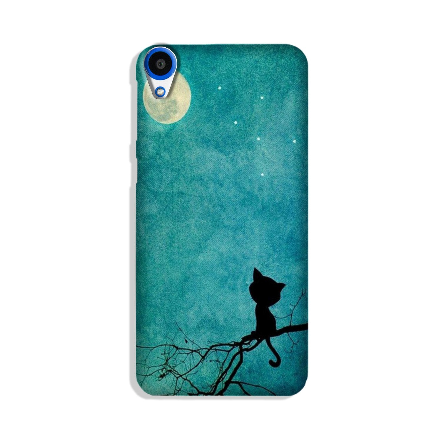 Moon cat Case for HTC Desire 820 Moon cat Case for HTC Desire 820