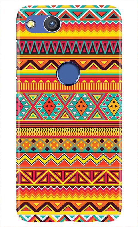 Zigzag line pattern Mobile Back Case for Honor 8 Lite (Design - 4) Zigzag line pattern Case for Honor 8 Lite