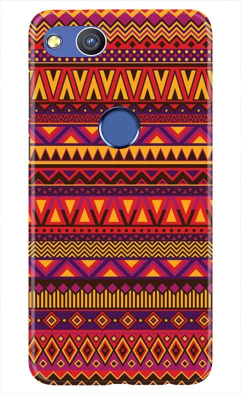 Zigzag line pattern2 Mobile Back Case for Honor 8 Lite (Design - 10) Zigzag line pattern2 Case for Honor 8 Lite