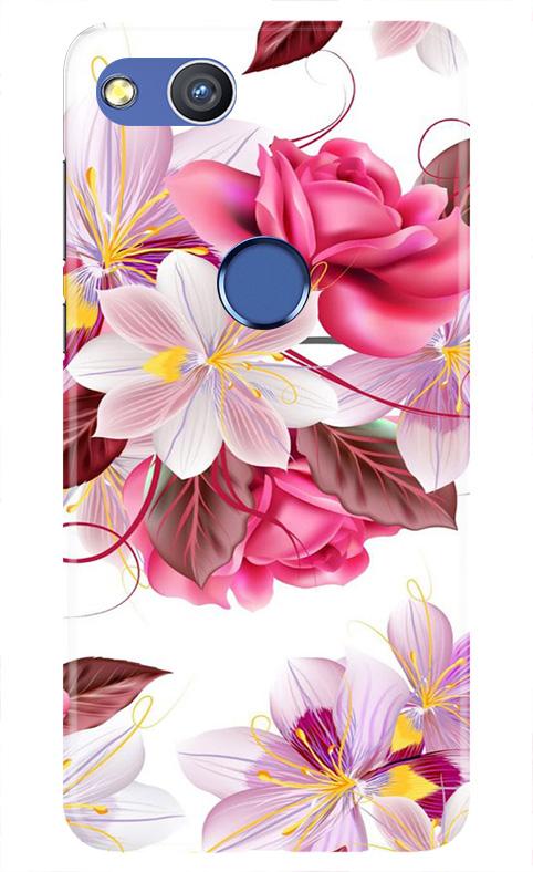 Beautiful flowers Mobile Back Case for Honor 8 Lite (Design - 23) Beautiful flowers Case for Honor 8 Lite