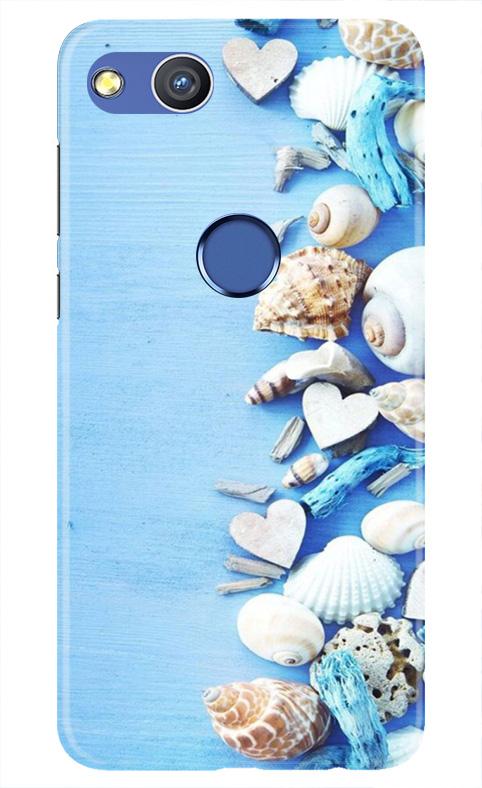 Sea Shells2 Mobile Back Case for Honor 8 Lite (Design - 64) Sea Shells2 Case for Honor 8 Lite