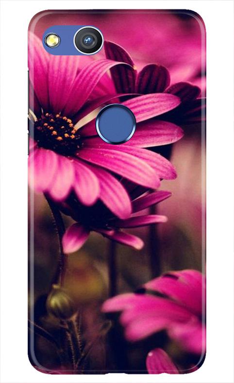 Purple Daisy Mobile Back Case for Honor 8 Lite (Design - 65) Purple Daisy Case for Honor 8 Lite