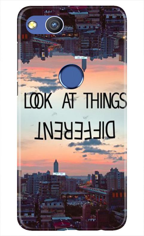 Look at things different Mobile Back Case for Honor 8 Lite (Design - 99) Look at things different Case for Honor 8 Lite