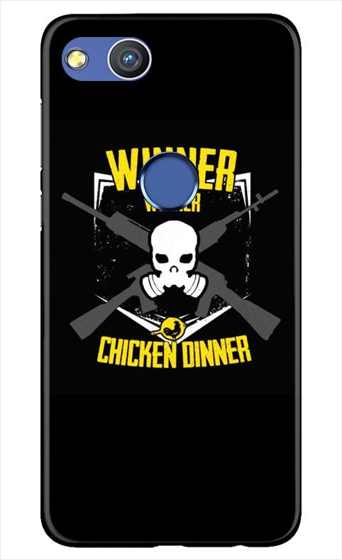 Winner Winner Chicken Dinner Mobile Back Case for Honor 8 Lite (Design - 178) Winner Winner Chicken Dinner Case for Honor 8 Lite (Design - 178)
