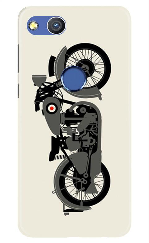 MotorCycle Mobile Back Case for Honor 8 Lite (Design - 259) MotorCycle Case for Honor 8 Lite (Design No. 259)