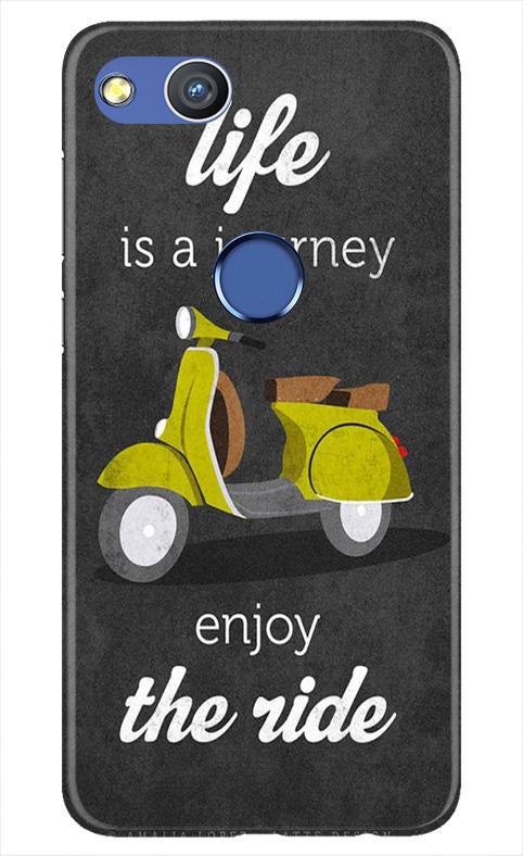 Life is a Journey Mobile Back Case for Honor 8 Lite (Design - 261) Life is a Journey Case for Honor 8 Lite (Design No. 261)