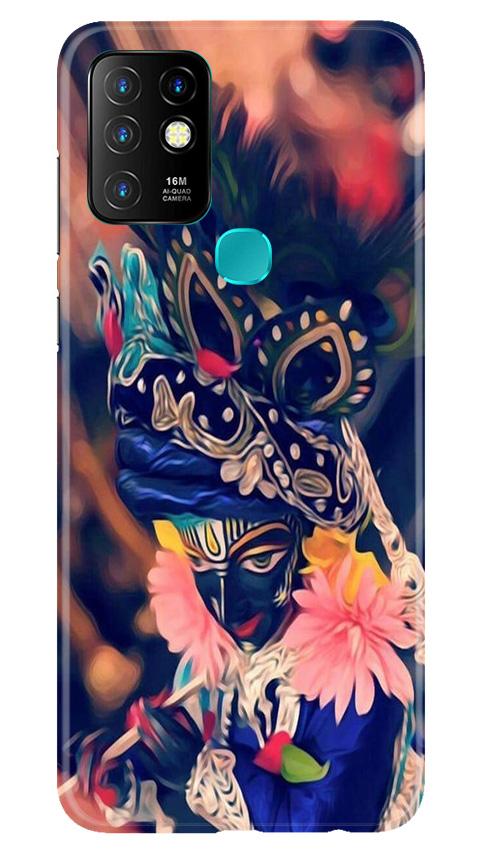 Lord Krishna Mobile Back Case for Infinix Hot 10 (Design - 16) Lord Krishna Case for Infinix Hot 10