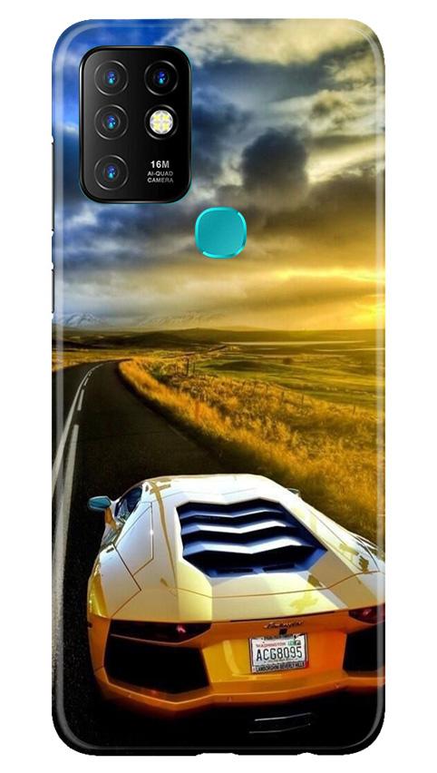 Car lovers Mobile Back Case for Infinix Hot 10 (Design - 46) Car lovers Case for Infinix Hot 10