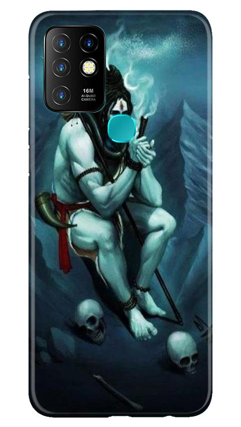 Lord Shiva Mahakal2 Mobile Back Case for Infinix Hot 10 (Design - 98) Lord Shiva Mahakal2 Case for Infinix Hot 10