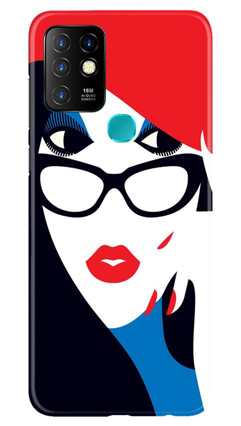 Girlish Mobile Back Case for Infinix Hot 10 (Design - 131) Girlish Case for Infinix Hot 10 (Design - 131)