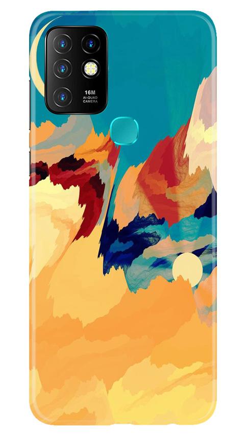 Modern Art Mobile Back Case for Infinix Hot 10 (Design - 236) Modern Art Case for Infinix Hot 10 (Design No. 236)