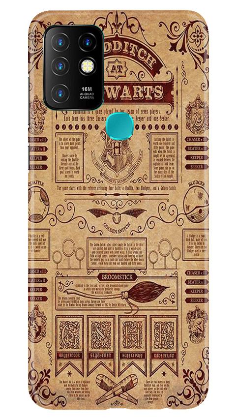 Hogwarts Mobile Back Case for Infinix Hot 10 (Design - 304) Hogwarts Mobile Back Case for Infinix Hot 10 (Design - 304)