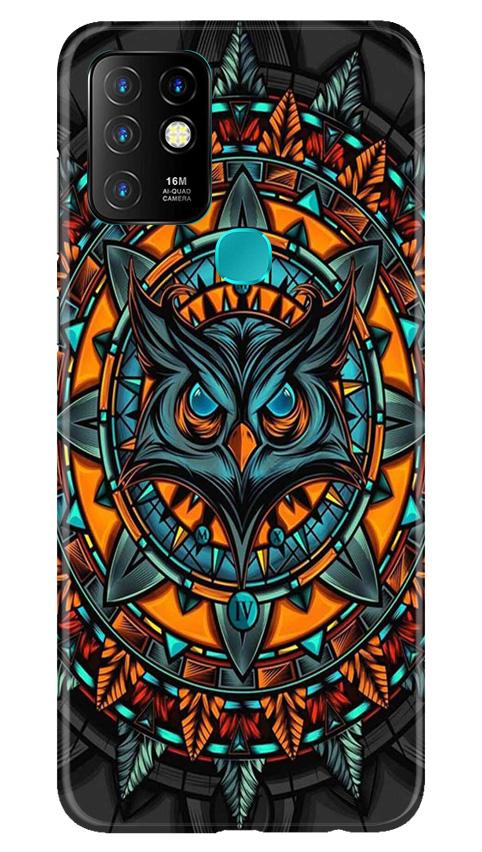 Owl Mobile Back Case for Infinix Hot 10 (Design - 360) Owl Mobile Back Case for Infinix Hot 10 (Design - 360)