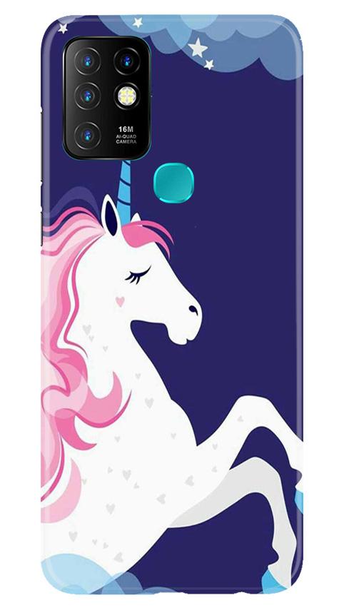 Unicorn Mobile Back Case for Infinix Hot 10 (Design - 365) Unicorn Mobile Back Case for Infinix Hot 10 (Design - 365)