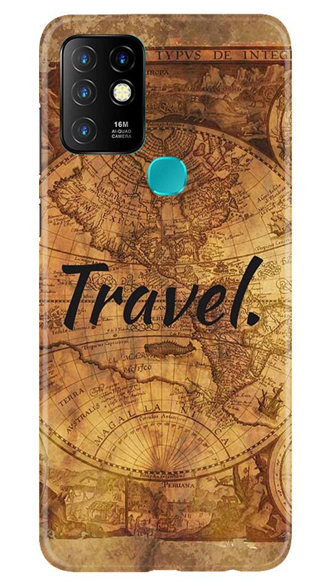 Travel Mobile Back Case for Infinix Hot 10 (Design - 375) Travel Mobile Back Case for Infinix Hot 10 (Design - 375)