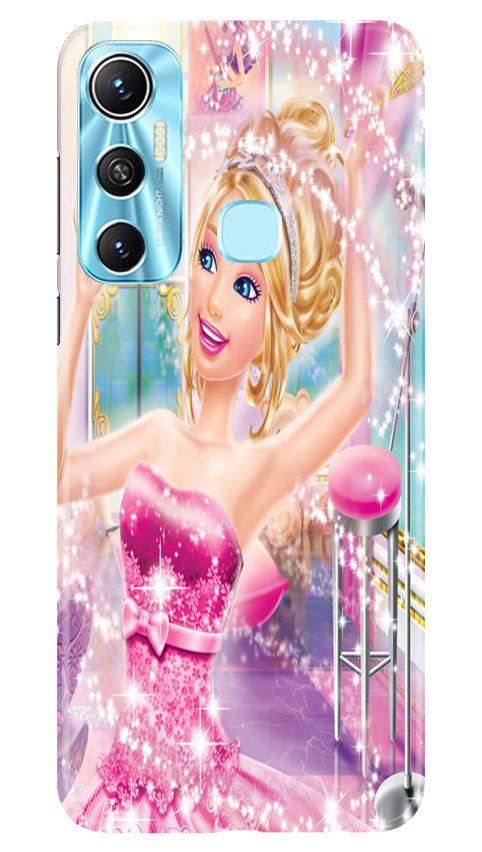 Princesses Mobile Back Case for Infinix Hot 11 (Design - 95) Princesses Case for Infinix Hot 11